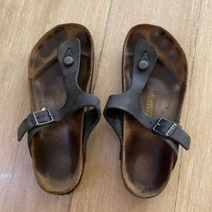 Black Birkenstocks